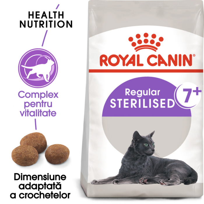 Royal Canin Sterilised 7+ hrana uscata pisica sterilizata, 10 kg [3]