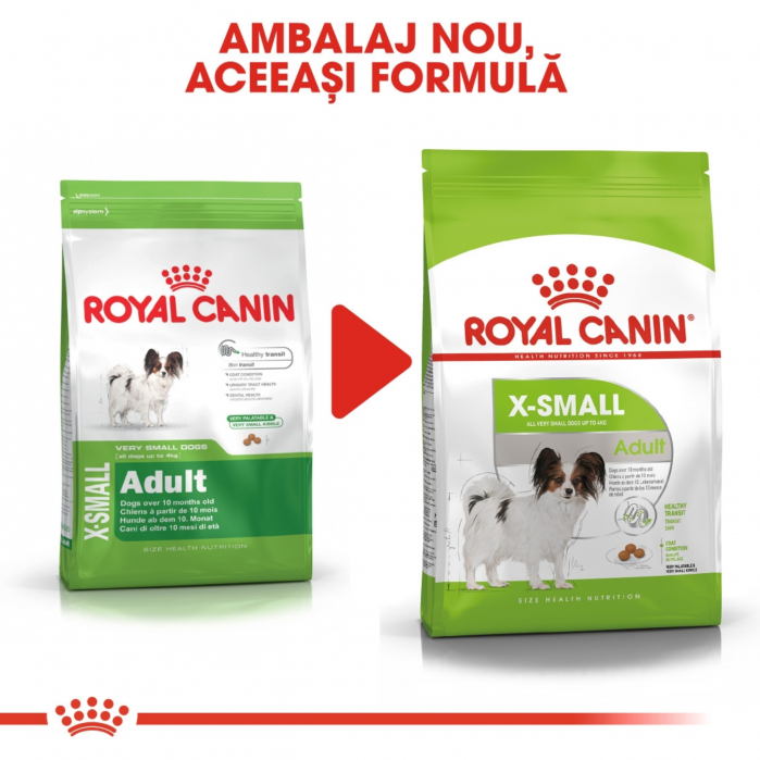 Royal Canin X-Small Adult, hrana uscata caini, 3kg [8]