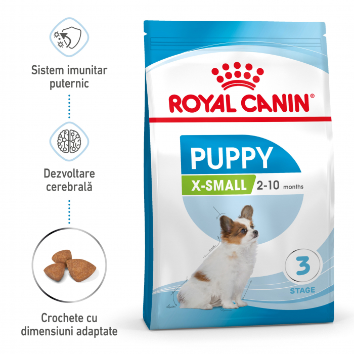 Royal Canin X-Small Puppy hrana uscata caine junior, 1.5 kg [4]