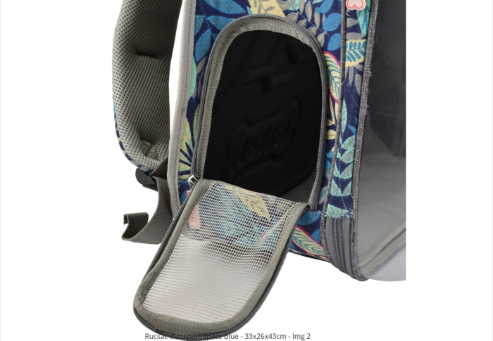 Rucsac transport Space Blue Nayeco - 33x26x43cm [3]