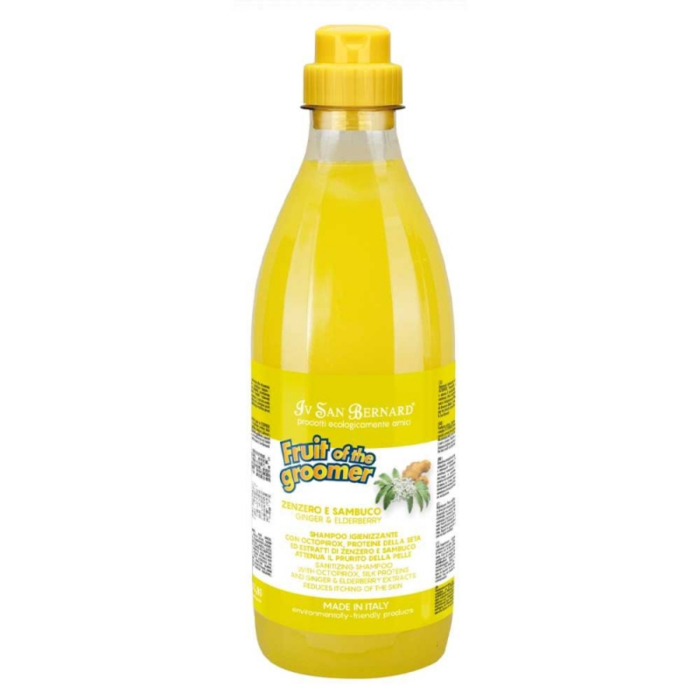 Sampon Iv San Bernard cu Ghimbir si Soc, pentru caini si pisici, 1000 ml [1]