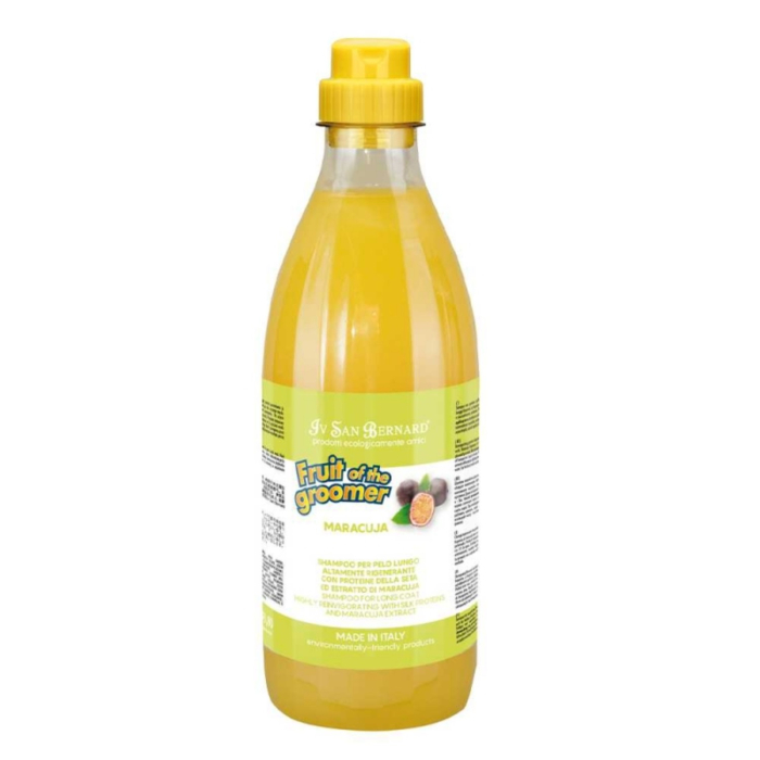 Sampon pentru par lung Iv San Bernard Maracuja, pentru caini si pisici, 1000ml [1]