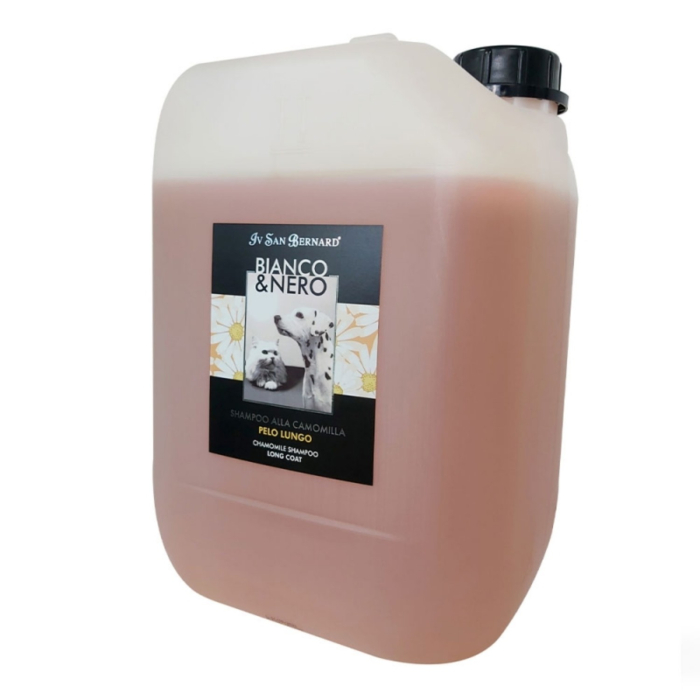 Sampon universal cu musetel Iv San Bernard Bianco E Nero, pentru caini si pisici, 10l [1]