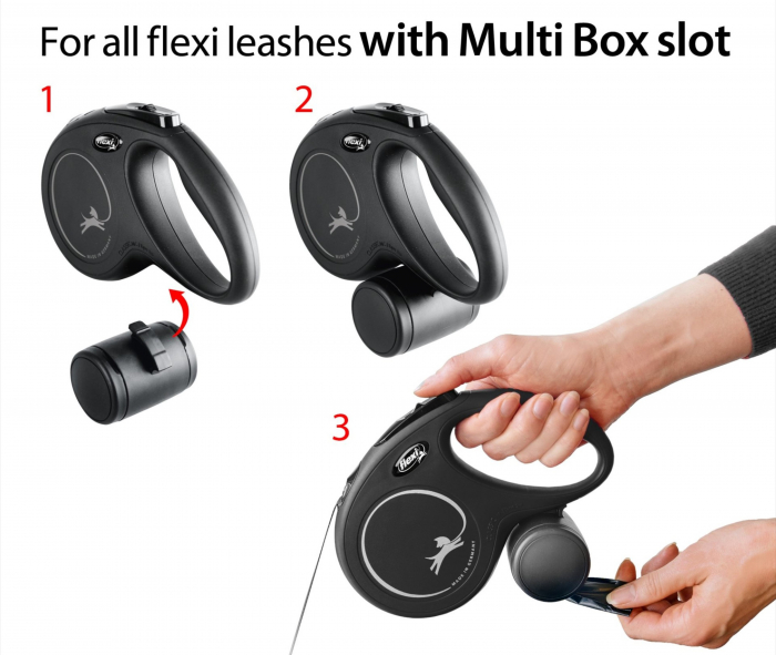 Multibox Flexi pentru recompense sau pungi igienice Argintie [3]