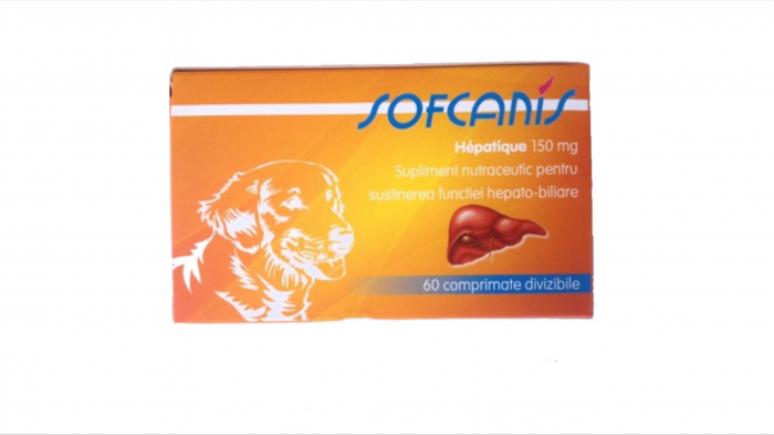 SOFCANIS Caine Hepatique 150 mg, 60 comprimate [1]