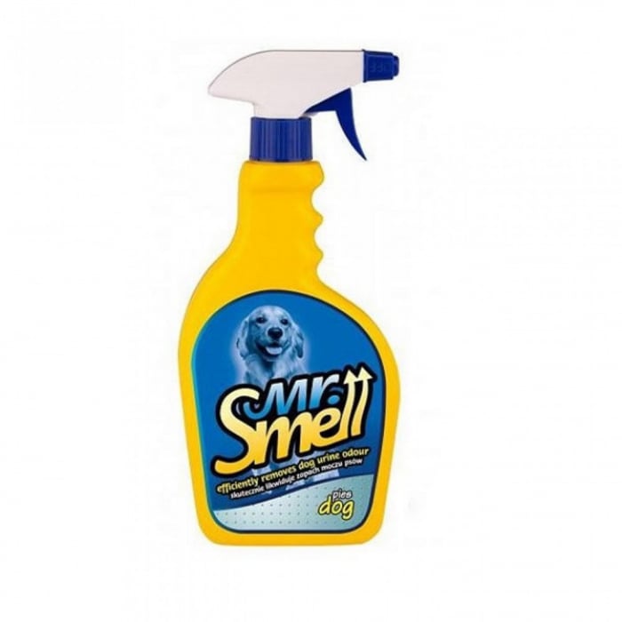 Solutie curatare pete si indepartare mirosuri animale, Mr Smell, Caine, 500 ml [1]