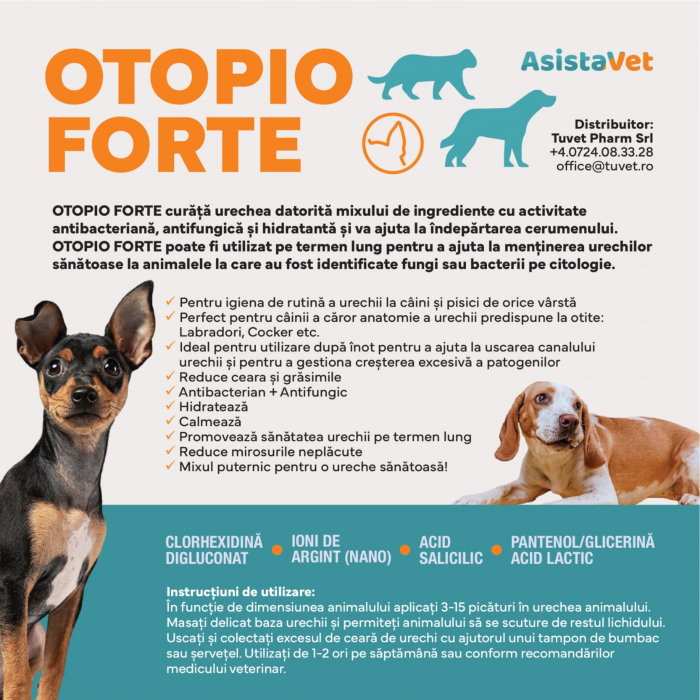 Solutie antiseptica de curatare urechi cu clorhexidina Otopio Forte 75 ml [3]