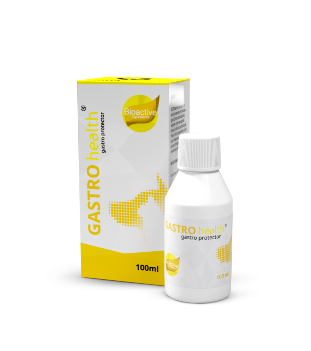 Supliment lichid Gastro Health, este un protector gastric pentru caini si pisici, 50 ml