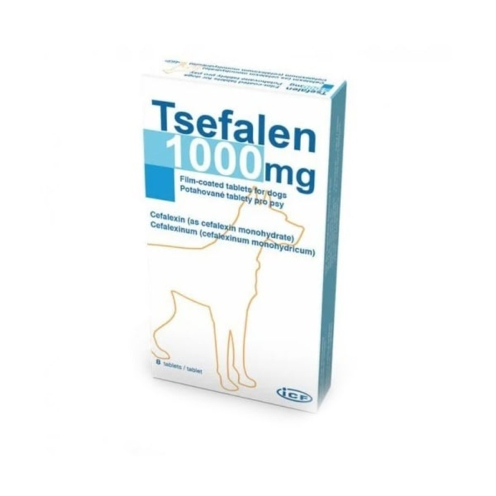 Tsefalen, 1000 mg ICF/ 8 tablete [1]
