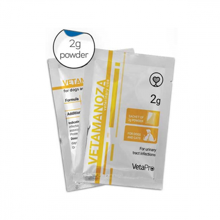 VETAPRO vetamanoza plicuri 20x2G suport urinar caini si pisici [3]