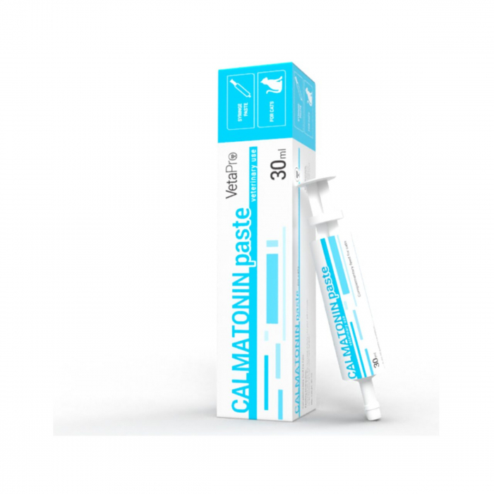 VETAPRO calmatonin paste seringa 30ml ameliorarea anxietatii la pisici