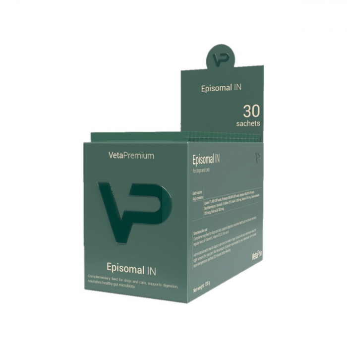VETAPRO episomal in faza 1 tratament ipe 30x5g pudra pentru caini si pisici