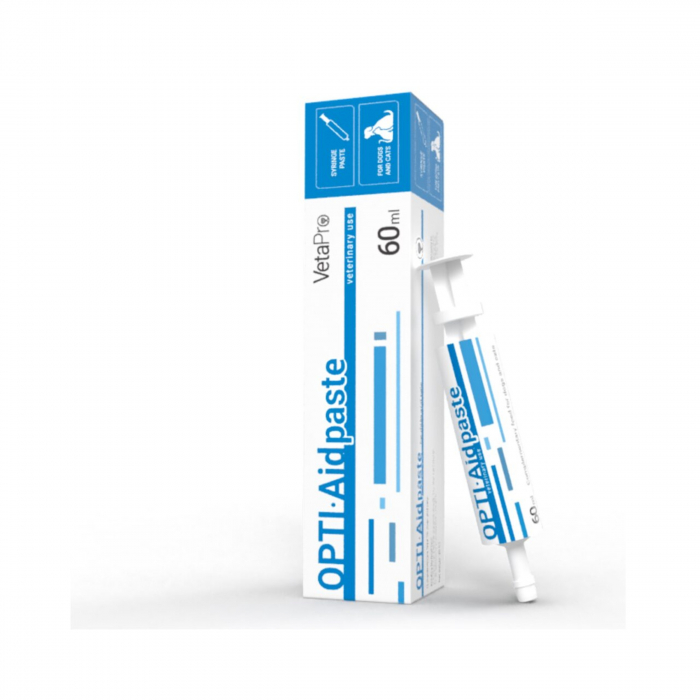 VETAPRO OPTI-AID paste seringa 60ml complex multivitamine si minerale caini si pisici