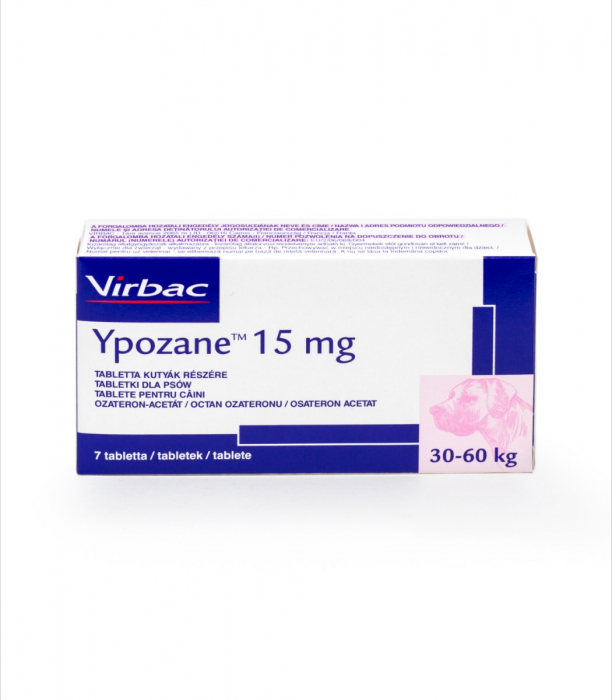 Ypozane 15 mg / 30-60 kg, 7 tablete [1]