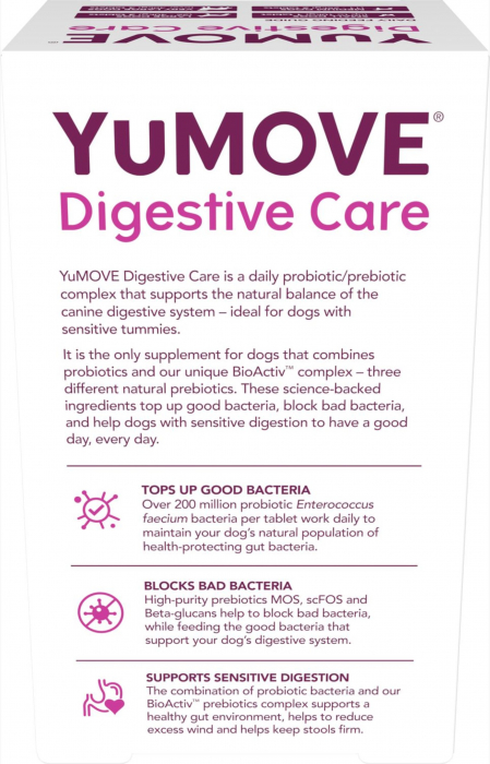 YuMOVE Digestive care for all dogs 120tb [3]