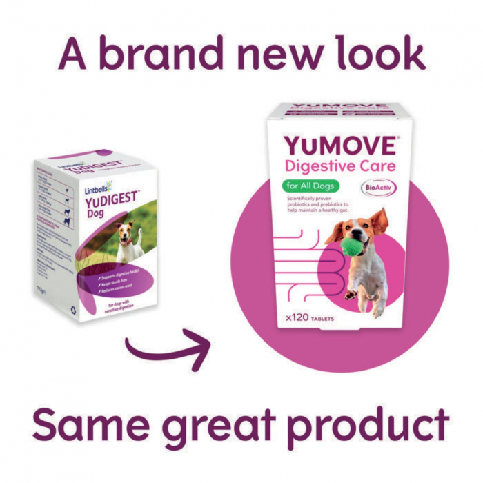 YuMOVE Digestive care for all dogs 120tb [2]
