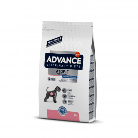 Caini - Advance Dog Atopic medium-maxi - Pastrav 3 kg