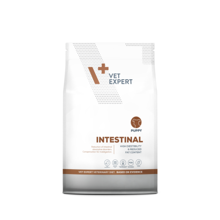Diete veterinare caini - 4T Dieta Veterinara INTESTINAL Puppy, VetExpert, 2 Kg