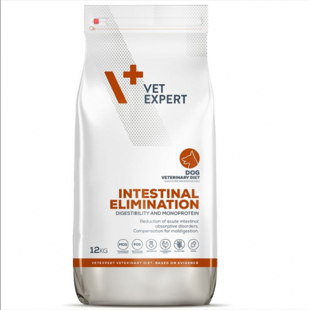 Diete veterinare caini - 4T VETERINARY ELIMINATION INTESTINAL 12kg