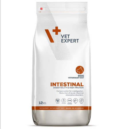 Diete veterinare caini - 4T DIETA VETERINARA INTESTINAL DOG 12 KG