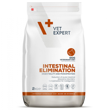 Diete veterinare caini - 4T VETERINARY ELIMINATION INTESTINAL 2 kg