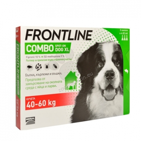 Deparazitare externa - Frontline Combo XL 40-60 kg