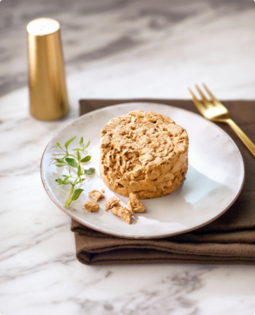 GOURMET GOLD SAVOURY CAKE CU MIEL ȘI FASOLE VERDE, HRANĂ UMEDĂ PENTRU PISICI, 85g [1]