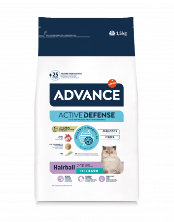 Advance Cat Sterilised Hairball, 1.5 kg [1]