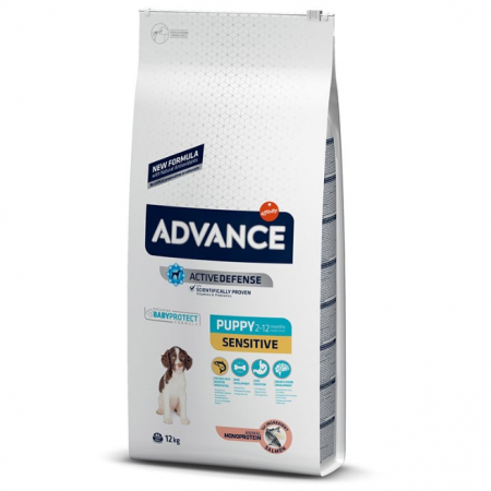 Caini - Advance Dog Puppy Sensitive, 12 kg