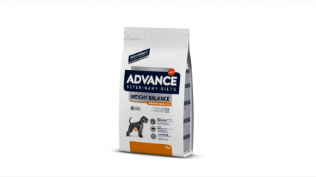 Diete veterinare caini - Advance dog Weight balance medium-maxi Controlul greutății - 3 kg