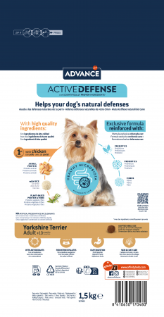 Advance Dog Yorkshire Terrier hrana uscata, 1.5 kg [2]