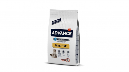 Hrana Uscata Pisici - Advance Cat Adult Somon Sensitive, 10 kg