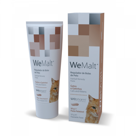 Suplimente nutritive, vitamine - WeMalt - Pasta pentru prevenirea formarii ghemotoacelor de blana - 50 g