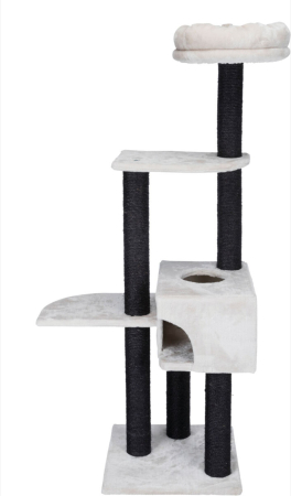 Pisici - Ansamblu de Joaca, Nita, 45 x 45 cm/ h: 147 cm, Gri Deschis