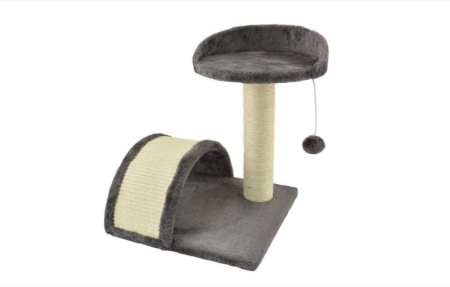 Ansambluri de joaca, sisaluri - Culcus pentru pisici cu sisal Savanna, gri - 36x36x44 cm