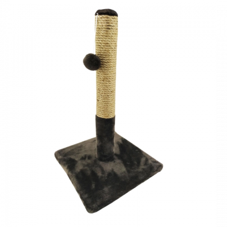 Ansambluri de joaca, sisaluri - Ansamblu de joaca pentru pisici tip coloana pe suport Ciocolata 50 x 30 cm