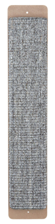 Pisici - Placa de Zgariat cu Sisal, Lemn Gri	11 x 56 cm
