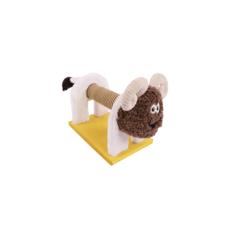 Pisici - Ansamblu Ram – scratcher colorat pentru pisici MASCARADE 49 x 18.5 x 25 cm