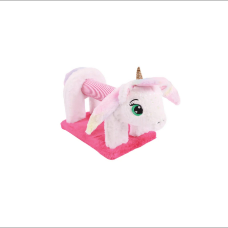 Pisici - Ansamblu Unicorn – scratcher colorat pentru pisici MASCARADE 20643599 45 x 18.5 x 28 cm