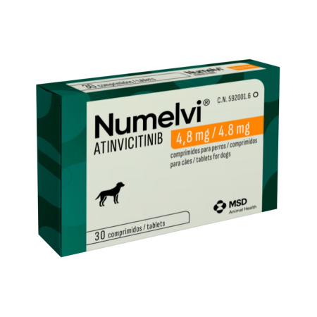 Farmacie Caini - NUMELVI tratament prurit caini S 4.8MG (30tb/cut)