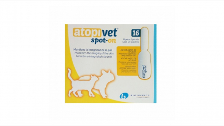 Dermatologice Caini - Atopivet spot-on, 16 pipete