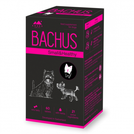 Suplimente nutritive, vitamine - Bachus Small & Healthy, 60 tablete