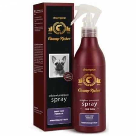 Igiena si ingrijire caini - Balsam Spray CHAMP RICHER pentru STRALUCIRE, 250 ml