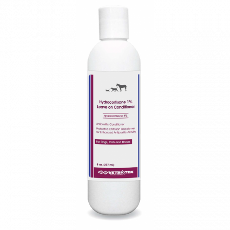 Pisici - Balsam Leave On, VetBioTek HYDROCORTISON, 237 ml