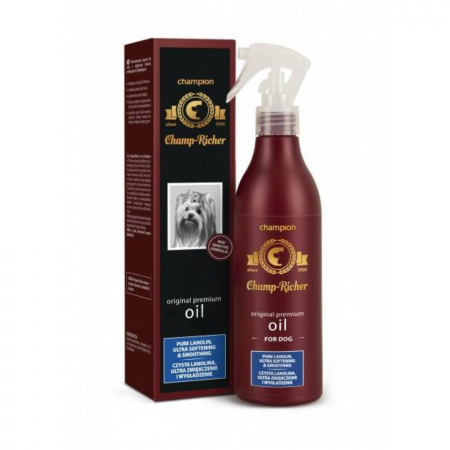 Igiena si ingrijire caini - Balsam Spray CHAMP RICHER ULEI CU LANOLINA si VITAMINA E, 250 ml