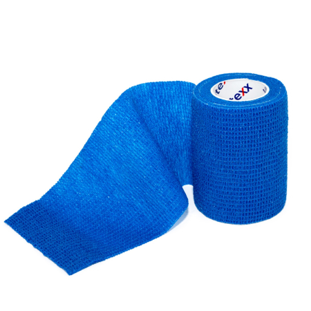 Farmacie Pisici - Bandaj autoadeziv amar Vetexx 7.5 cm x 4.5m Albastru
