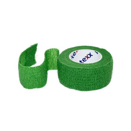 Farmacie Pisici - Bandaj autoadeziv Vetexx 2.5 cm x 4.5m Verde