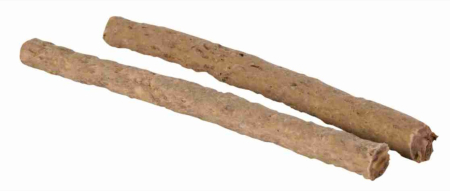 Caini - Baton Natural Rulouri de Mestecat, 100 buc, 12 cm/ø 9–10 mm