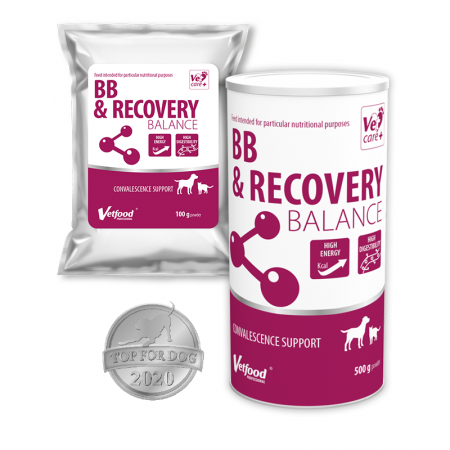 Suplimente nutritive, vitamine - BB & RECOVERY BALANCE pentru caini si pisici, 100 G