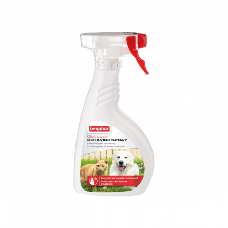 Solutii Atractante si repelente - Spray pentru educare caini si pisici la exterior beaphar 400ml